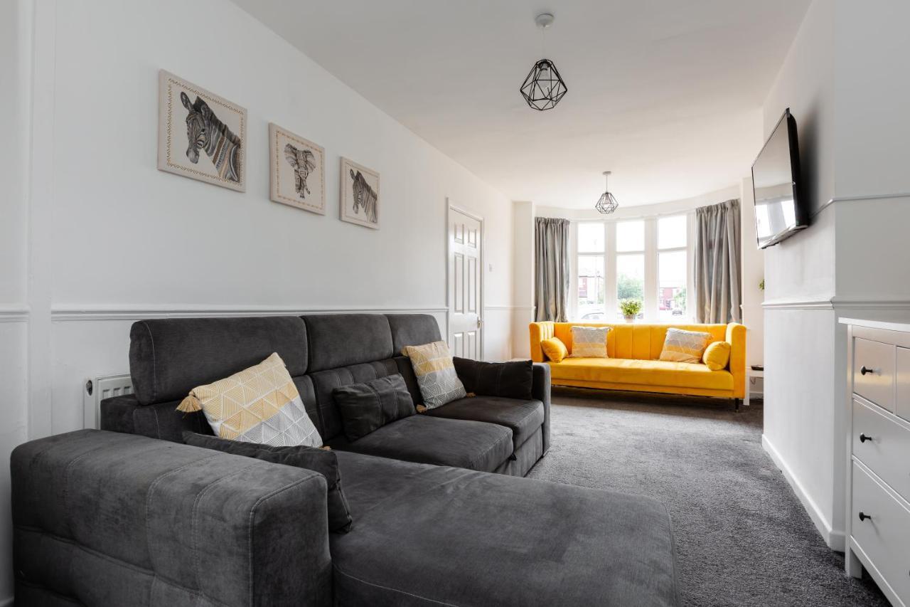 1 Mile To Etihad Stadium & Coop Arena, Free Parking, 7 Ppl Villa Manchester Exteriör bild
