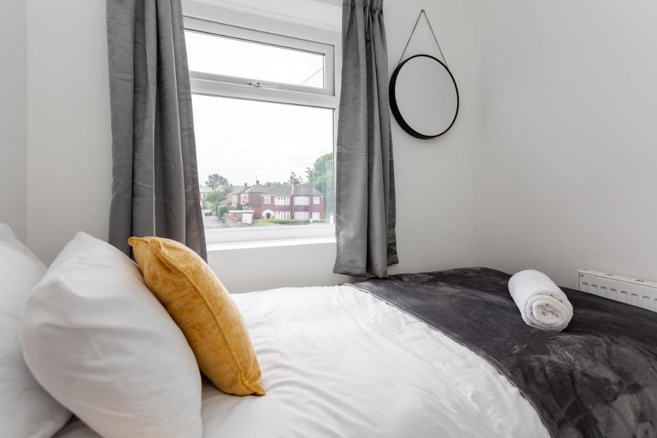 1 Mile To Etihad Stadium & Coop Arena, Free Parking, 7 Ppl Villa Manchester Exteriör bild