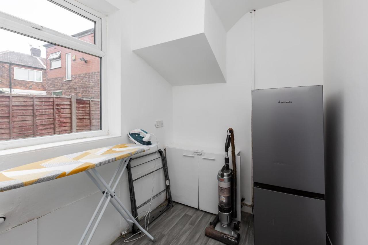 1 Mile To Etihad Stadium & Coop Arena, Free Parking, 7 Ppl Villa Manchester Exteriör bild