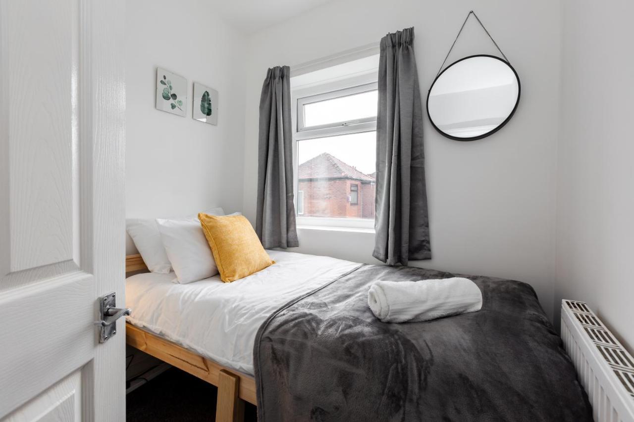 1 Mile To Etihad Stadium & Coop Arena, Free Parking, 7 Ppl Villa Manchester Exteriör bild
